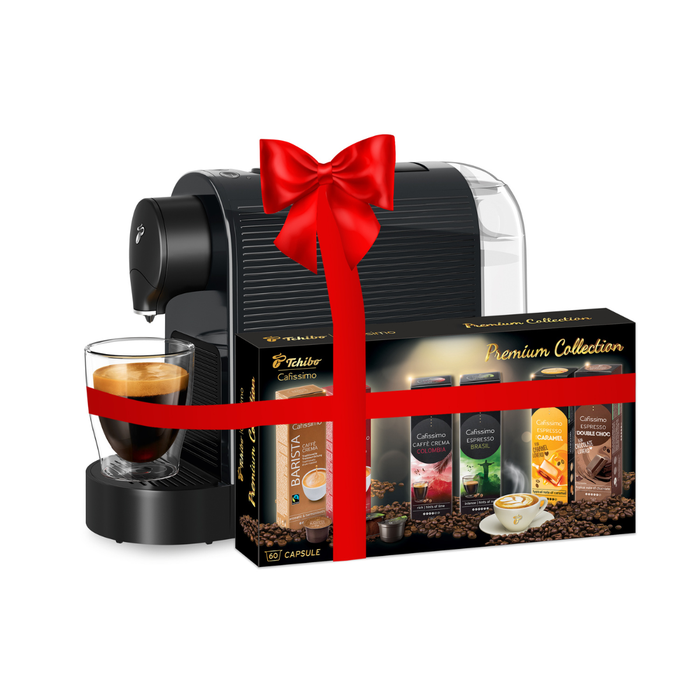 Espressor Tchibo pentru Capsule Cafissimo Pure Plus 531295 | 15 bari | 800 ml | 1250W | Premium Collection